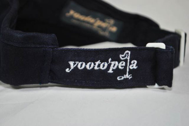 '1st Love Visor' Headwear - Navy - Yootopea Golf Apparel
