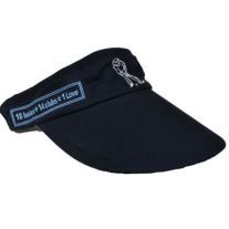 '1st Love Visor' Headwear - Navy - Yootopea Golf Apparel