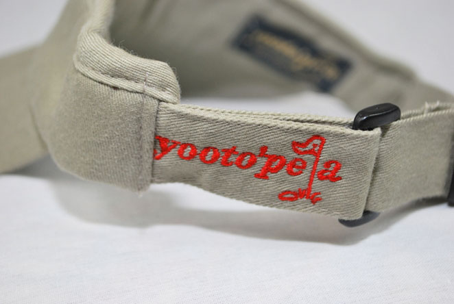 '1st Love Visor' Headwear - Tan - Yootopea Golf